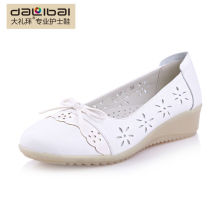 Moda modelo handmade couro flat sandals moda sapatos vestido